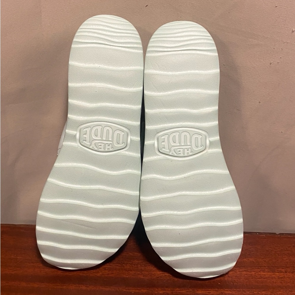 Hey Dude Delray Slide Classic Women’s Sandals Platform Jade Size 10 - Picture 6 of 7